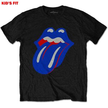 The Rolling Stones tričko Blue & Lonesome Classic Tongue Čierna 9 – 10 rokov