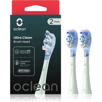 Oclean Ultra Clean UC01 náhradné hlavice Green 2 ks