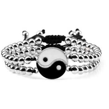 Korálkový náramok Yin Yang –10 (15581)