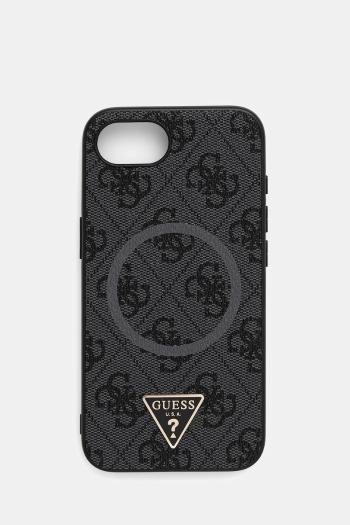 Puzdro na mobil Guess iPhone 16e čierna farba, GUHMPSE4P4TDPK