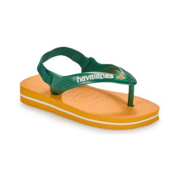 Havaianas  BABY BRASIL LOGO  Žabky Žltá