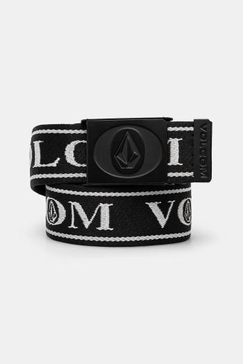 Opasok Volcom čierna farba, D5932400