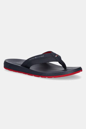 Šľapky Tommy Hilfiger MOLDED HILFIGER BEACH SANDAL pánske, tmavomodrá farba, FM0FM05361