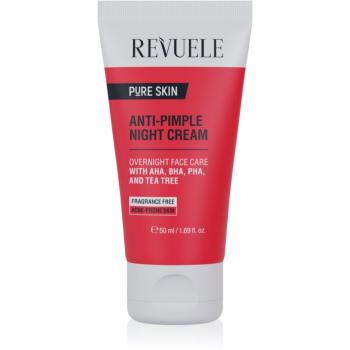 Revuele Pure Skin Anti-Pimple noční krém proti akné 50 ml