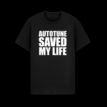 Astralkid22 tričko Autotune Saved My Life T-Shirt Čierna 3XL