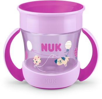 Tanulópohár NUK Mini Magic Cup 160 ml rózsaszín