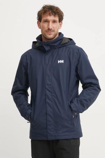 Bunda Helly Hansen DUBLINER INSULATED JACKET tmavomodrá farba, prechodná, 53117