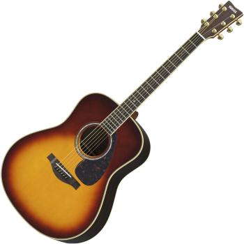 Yamaha LL 6 A.R.E. BS Brown Sunburst Elektroakustická gitara Jumbo