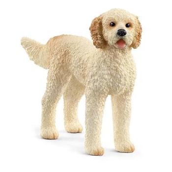 Schleich 13939 Zvieratko – pes Goldendoodle (4059433362557)
