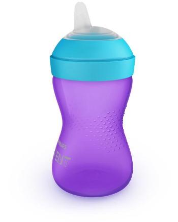 Philips AVENT Hrnček 300 ml Grippy s mäkkým náustkom dievča