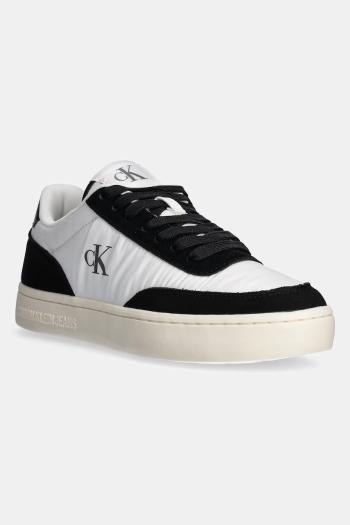 Tenisky Calvin Klein Jeans CLASSIC CUPSOLE MIX IN biela farba, YW0YW01767