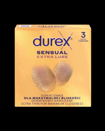 DUREX Sensual Extra Lube 3 ks
