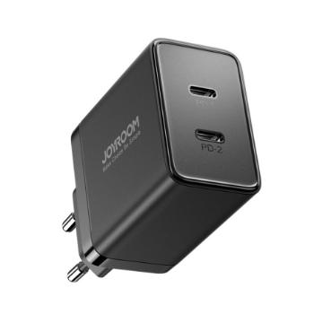 Joyroom JR-TCF09 sieťová nabíjačka 2x USB-C 40W, čierna (JR-TCF09)