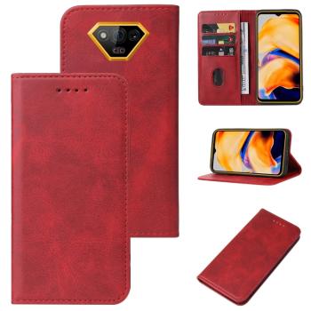 MAGNETIC Zaklápací kryt pre Ulefone Armor X13 červený