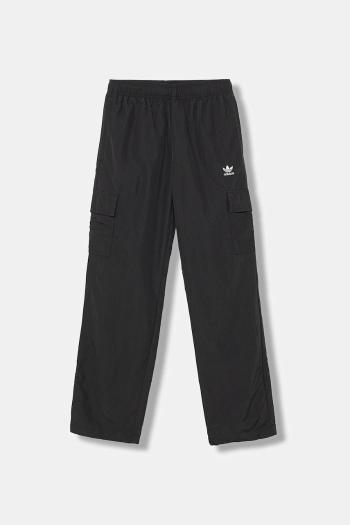 Detské nohavice adidas Originals čierna farba, jednofarebné, JX2786