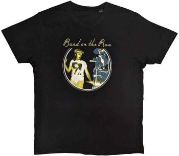 Paul McCartney Tričko Band On The Run Paul Unisex Black S