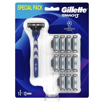 Gillette Holiaci strojček Mach3 Reg + 12 hlavíc