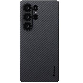 Pitaka Ultra-Slim Samsung Galaxy S25 Ultra MagSafe tok, Fekete/Szürke