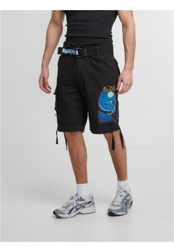 Brandit Iron Maiden Savage Shorts Fear of the Dark black - 3XL