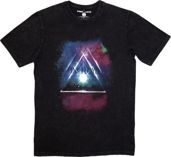 Pink Floyd Tričko Space Prism Stone Wash Unisex Black M