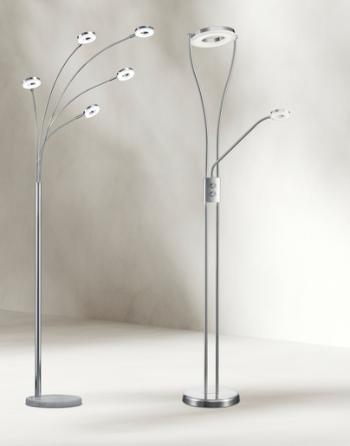 LED stojaca lampa Reality Rennes chróm R42415106
