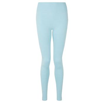 TriDri® Dámske bezšvové legíny 3D Fit - Nebeský modrý melír | M