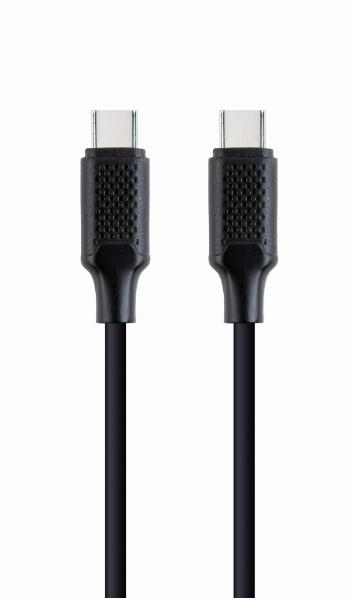 Kabel CABLEXPERT CC-USB2-CMCM60-1.5M USB PD (Power Delivery), 60W, Type-C na Type-C kabel (CM/CM), 1,5m, datový a napájecí, černý