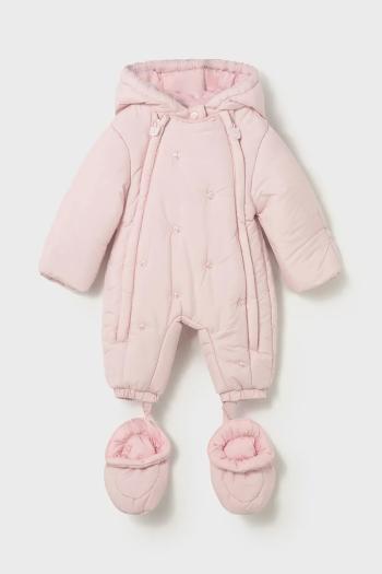 Overal pre bábätká Mayoral Newborn ružová farba, 2603