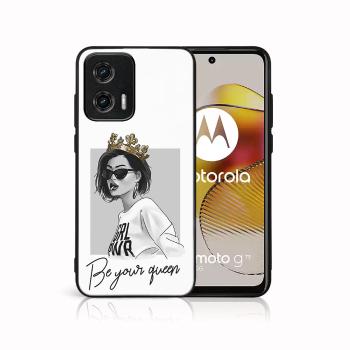 MY ART Ochranný kryt pre Motorola Moto G73 5G QUEEN (139)