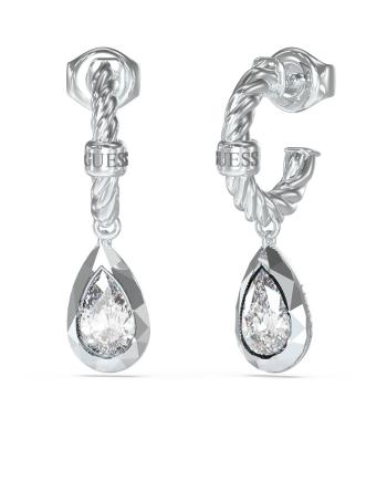 Guess Elegantné oceľové náušnice 4G Light JUBE05243JWRHT/U