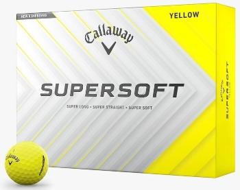 Callaway Supersoft 2025 Yellow Basic Golfové lopty