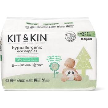 Kit & Kin Eko Naturally Dry Nappies veľ. 2 (38 ks) (5060479850013)