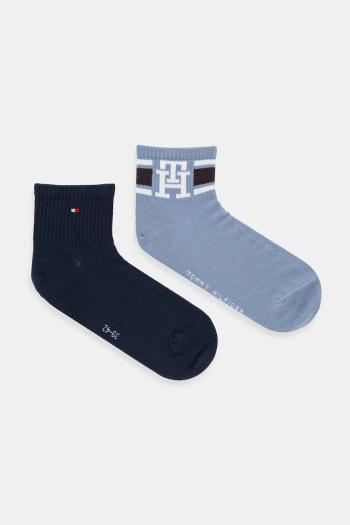 Ponožky Tommy Hilfiger 2-pak modrá farba, 701236322