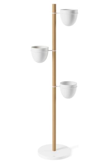 Umbra virágtartó Floristand 140 cm fehér