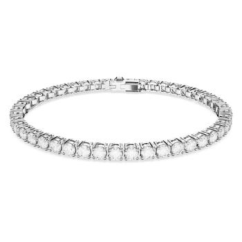 Swarovski Nadčasový náramok s kryštálmi Matrix Tennis 5648937 19 cm