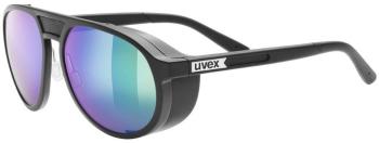 UVEX MTN Classic Pure Black Matt/Mirror Green Športové okuliare