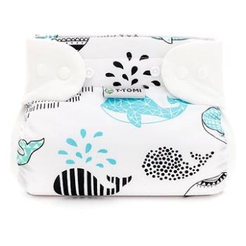 T-TOMI ortopedické abdukčné nohavičky – patentky, Whales (3 – 6 kg) (8594166540958)