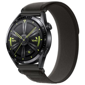 BStrap Velcro Nylon remienok na Samsung Gear S3, black (SSG029C01)