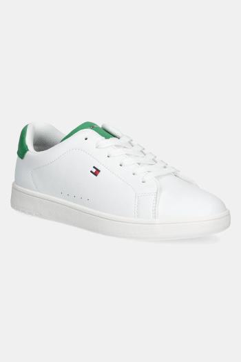 Detské tenisky Tommy Hilfiger zelená farba, T3X9-33848