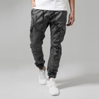 Urban Classics Camo Cargo Jogging Pants grey camo - 40