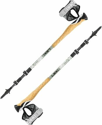 Leki Cross Trail Carbon White/Envy/Black 100 - 135 cm Turistické palice