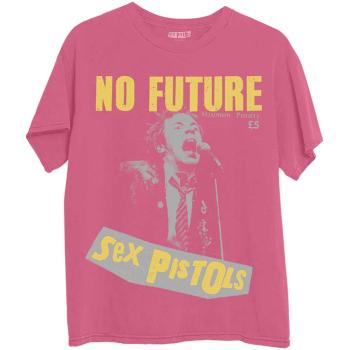 Sex Pistols tričko No Future Ružová XXL