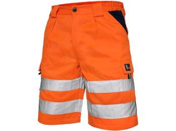 Kraťasy CXS NORWICH, výstražné, pánske, oranžové, veľ. 62