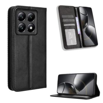 BUSINESS Peňaženkový kryt pre Xiaomi 14T Pro čierny