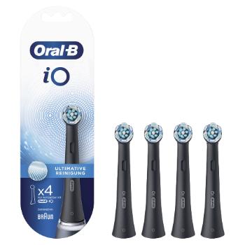 Oral-B iO Ultimate Clean Black náhradní hlavice, 4 ks