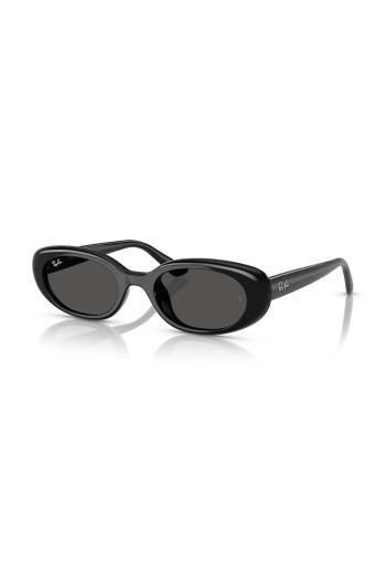 Slnečné okuliare Ray-Ban dámske, čierna farba, 0RB4441D