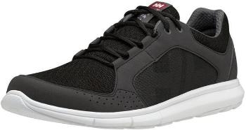 Helly Hansen Men's Ahiga V4 Hydropower Tenisky Jet Black/White/Silver Grey/Excalibur 43