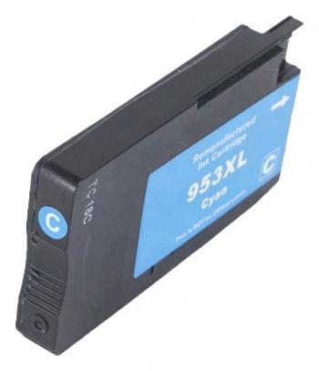 HP F6U16AE - kompatibilná cartridge HP 953-XL, azúrová, 26ml