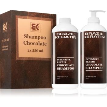 Brazil Keratin Chocolate Intensive Repair výhodné balenie pre poškodené vlasy