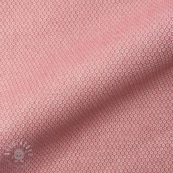 Dekoračná látka DOBBY Coloured Dot blush